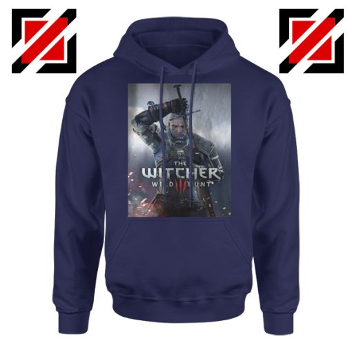 The Witcher 3 Wild Hunt Navy Hoodie