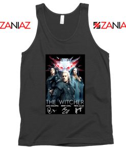 The Witcher Characters Black Tank Top