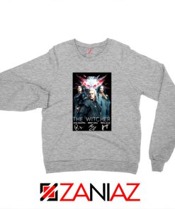 The Witcher Characters Grey Sweatshirt