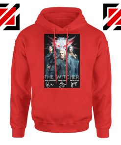 The Witcher Characters Red Hoodie