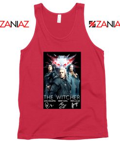 The Witcher Characters Red Tank Top