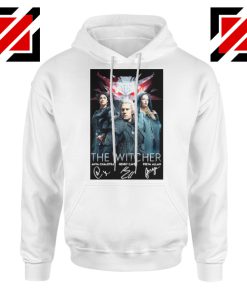 The Witcher Characters White Hoodie