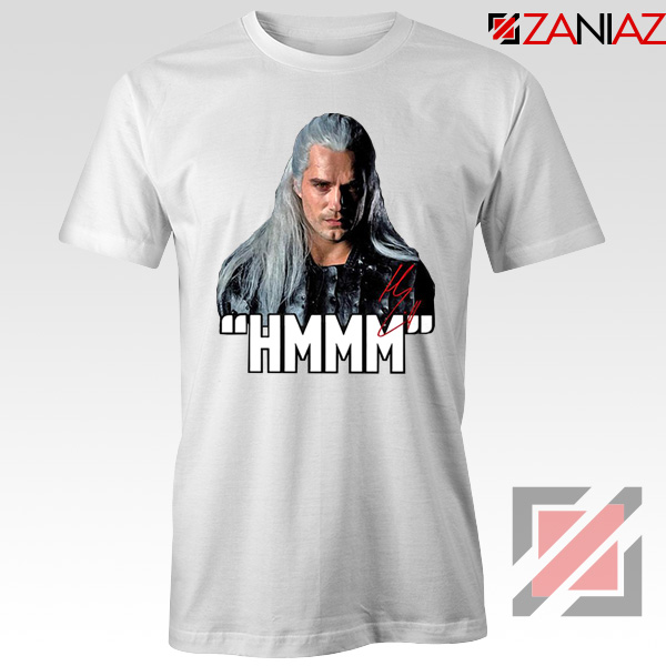 The Witcher Geralt Saying Hmmm Tshirt TV Show S-3XL - USA Apparel