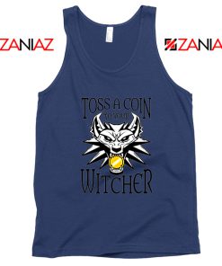 The Witcher Netflix Logo NAvy Tank Top