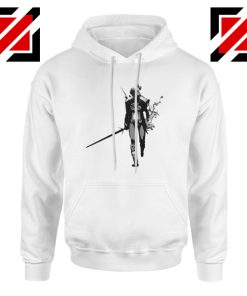 The Witcher Of Rivia White Hoodie