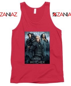 The Witcher Season 1 Red Tank Top