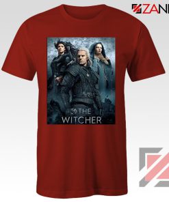 The Witcher Season 1 Red Tee Shirt