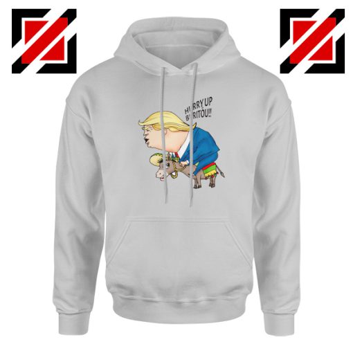 Trump And The Mexican Donkey Hoodie