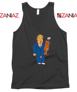 Trump Cat Collector Black Tank Top