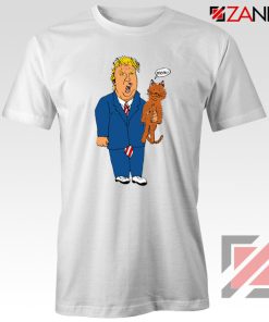 Trump Cat Collector White Tee Shirt