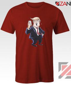 Trump Funny Cartoon Red Tshirt