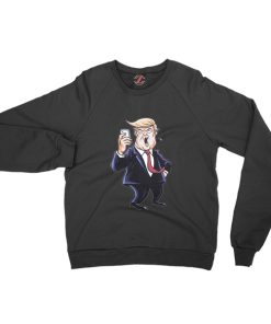 Trump Funny Cartoon Sweater