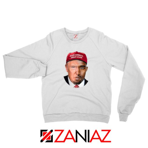 Trump Kanye West White Sweater