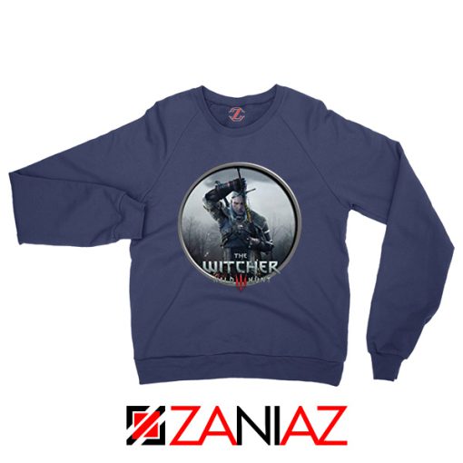 Wild Hunt Geralt of Rivia NAvy Sweatshirt