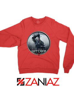 Wild Hunt Geralt of Rivia Red Sweatshirt