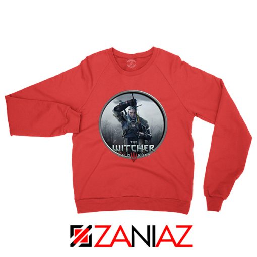 Wild Hunt Geralt of Rivia Red Sweatshirt