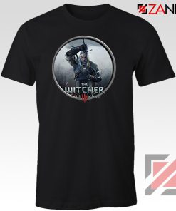 Witcher 3 Wild Hunt Geralt Black Tshirt