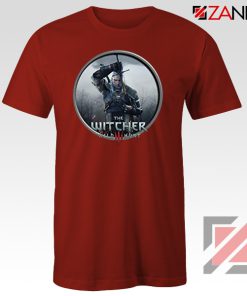 Witcher 3 Wild Hunt Geralt Red Tshirt