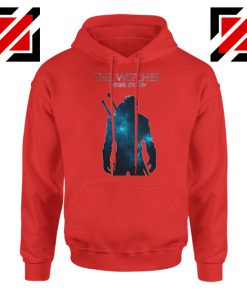 Witcher Geralt Of Rivia Red Hoodie