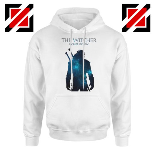 Witcher Geralt Of Rivia White Hoodie