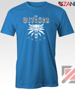 Witcher Logo Blue Tshirt