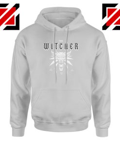 Witcher Logo Grey Hoodie