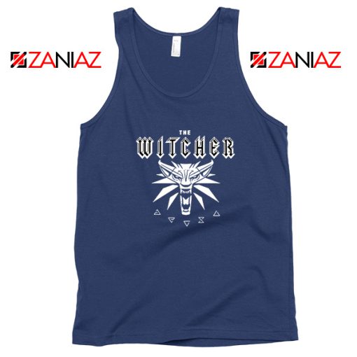 Witcher Logo Navy Tank Top