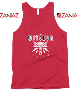 Witcher Logo Red Tank Top