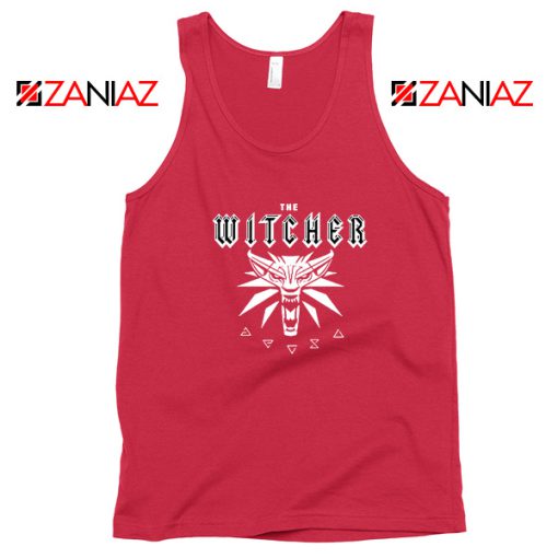 Witcher Logo Red Tank Top