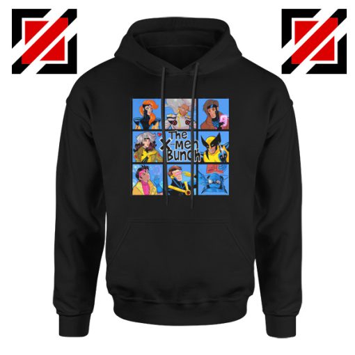 X Men Bunch Black Hoodie