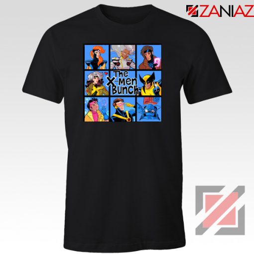 X Men Bunch Black Tshirt