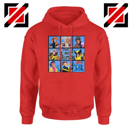 X Men Bunch Red Hoodie