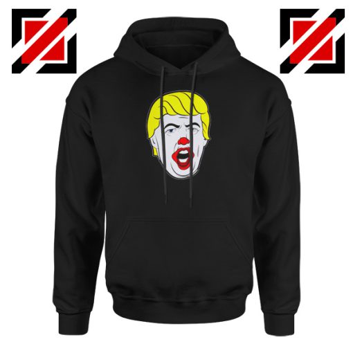 Anti Trump Clown Black Hoodie