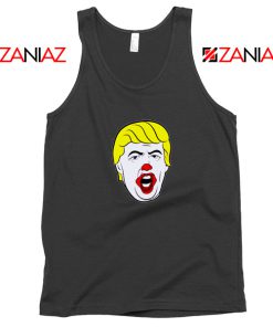 Anti Trump Clown Black Tank Top