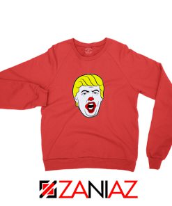 Anti Trump Clown Red Sweatshirt