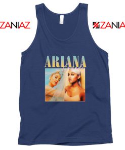 Ariana Grande 90s Navy Blue Tank Top