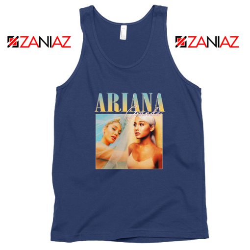 Ariana Grande 90s Navy Blue Tank Top