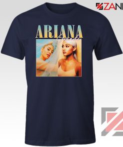 Ariana Grande 90s Navy Blue Tshirt