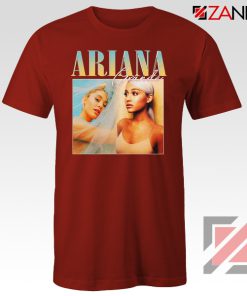 Ariana Grande 90s Red Tshirt