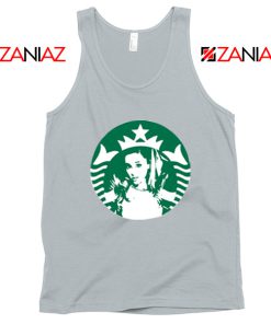 Ariana Grande Pop Music Sport Grey Tank Top