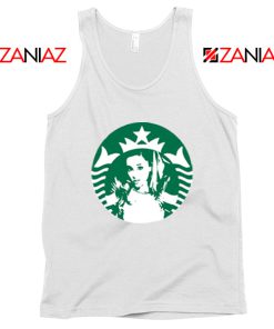 Ariana Grande Pop Music White Tank Top