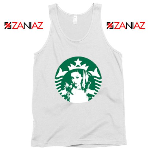 Ariana Grande Pop Music White Tank Top