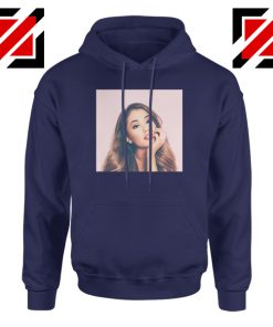 Ariana Grande Posters Navy Blue Hoodie