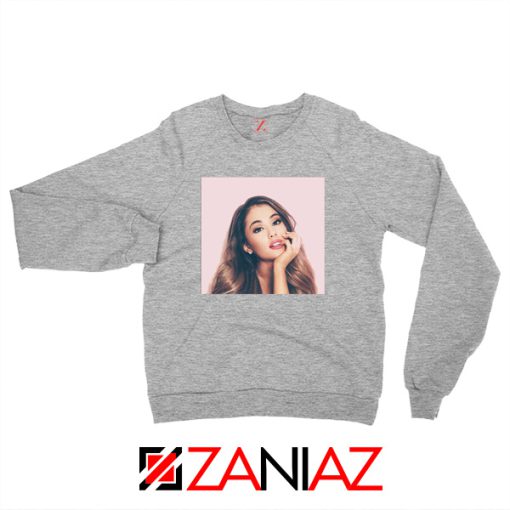 Ariana Grande Posters Sport Grey Sweater