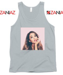 Ariana Grande Posters Sport Grey Tank Top