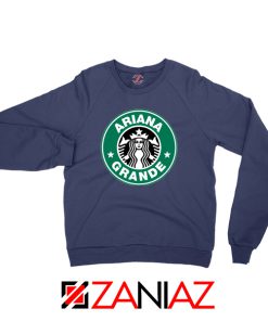 Ariana Grande Singer Navy Blue Sweatshirt