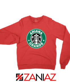 Ariana Grande Singer Red Sweatshirt