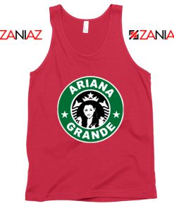 Ariana Grande Starbucks Parody Red Tank Top