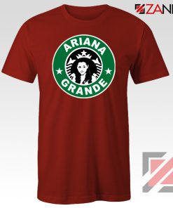 Ariana Grande Starbucks Parody Red Tshirt