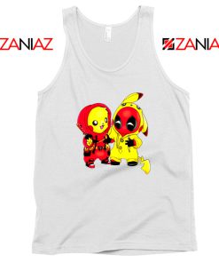 Baby Pikachu And Deadpool Tank Top